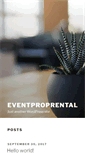 Mobile Screenshot of eventproprental.com